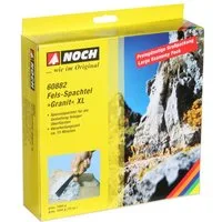 NOCH Modelleisenbahn-Spielunterlage NOCH® Fels-Spachtel „Granit“, 1.000 g in Grautönen