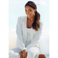 LASCANA Strickjacke in kurzer Form, Loungewear