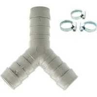 tecuro Schlauch Verbindungsstück für Wasch-, Spülmaschinenablaufschläuche Ø 19-24 mm