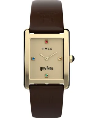 Timex Harry Potter X Hailey Hogwarts Braun Damen Armbanduhr TW2Y75700