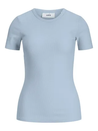 JJXX - JXFRANKIE STR SS RIB TEE JRS NOOS skyway - Gr. - XL