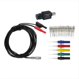 HT30A HT201 HT307 Oscilloscope Accessories Set Automotive Test Probe Kit 20:1 Attenuator BNC to Banana Cable Electrical