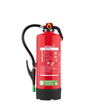 Feuerlöscher Jockel SK9JX 43 GREEN 2.0 | Schaum | Fluorfrei | PFAS-frei | Schlagknopf | Aufladelöscher | CO2-Treibmittel | 9L | 43A/183B | Umweltfreun