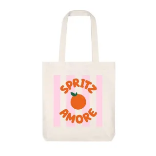 atelier pistache - Tote bag - Spritz amore pink/orange - Gr. - OS
