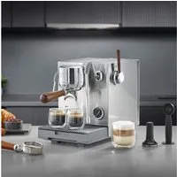 Caso Siebträgermaschine EspressoGourmet Advanced, 3000 Watt, 19 bar Ulka-Pumpe, Vorbrühfunktion