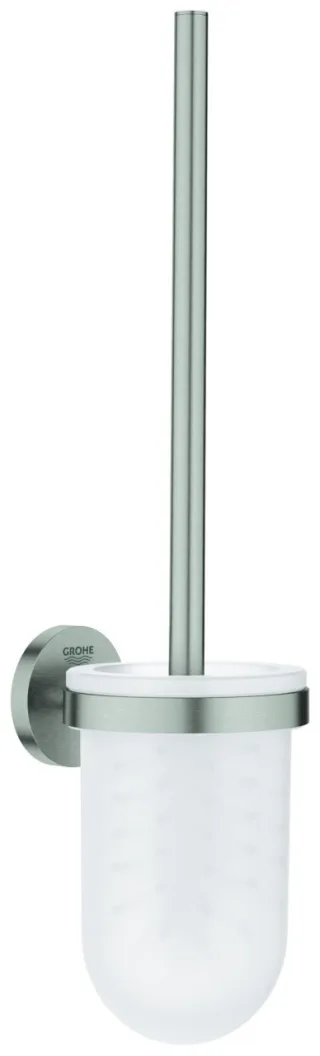 GROHE Toilettenbürstengarnitur Essentials 40374 Wandmontage supersteel, 40374DC1 40374DC1