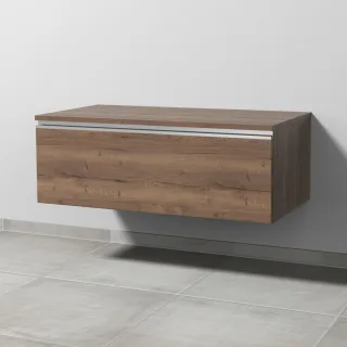 Sanipa Solitärschrank 2morrow (L2236) 340x1000x520 Eiche-Tabak L223650