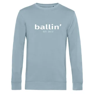 Basic Sweater von Ballin Est. 2013 in der farbe Blau und in größe M.