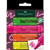 Faber-Castell Marker Faber Castell Textmarker TL 46 1-5 mm Neon 4er