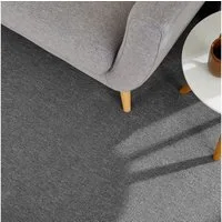 Andiamo Teppichboden Barbara, Feinschlinge, Gesamthöhe 4,5 mm, Luxusklasse LC1, rechteckig, meliert, Breite 200 oder 400 cm, strapazierfähig, pflegeleicht