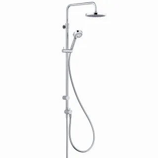 Kludi LOGO Dual Shower System mit 3S Handbrause chrom, 6809105-00 6809105-00