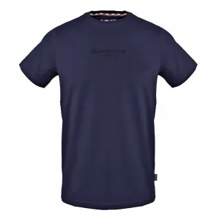 Aquascutum - T-Shirt für Herren, Regulär (Marine)
