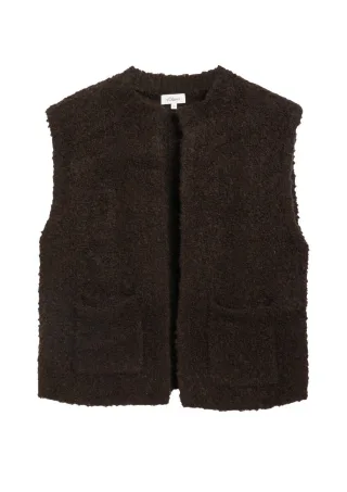 s.Oliver Red Label - Strickweste braun - Gr. - 42