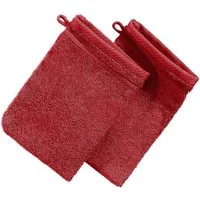Erwin Müller Waschhandschuh Waschhandschuh "Heidelberg" 2er-Pack, Frottier, Walk-Frottier Uni