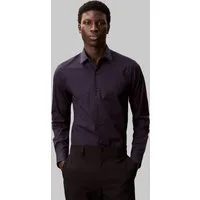 Calvin Klein Businesshemd SLIM ESNTL POPLIN NOS STR SLD Mit Monogramm-Stickerei