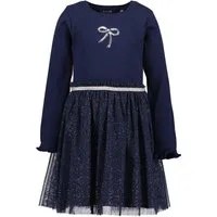 Blue Seven Jerseykleid mit aufgesetztem Tüllrock mit Paillettendetails