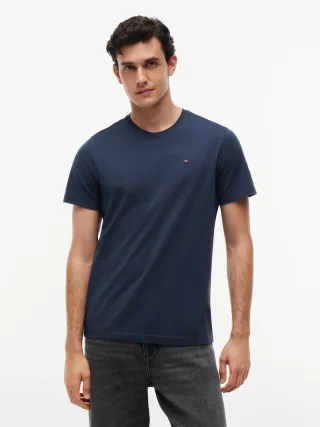 Tommy Jeans (PVH Group) - TJM XSLIM JERSEY TEE BLACK IRIS - Gr. - XL