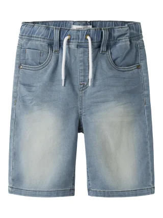 NAME IT - NKMRYAN JOGGER DNM L SHORTS 6300-TH NOOS Light Blue Denim - Gr. - 116