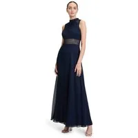 Vera Mont Abendkleid Damen rückenfrei Aufgesteppte Bänder