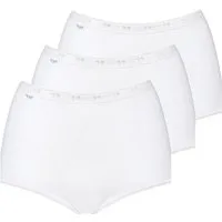 sloggi Maxislip 3er Pack Basic + (Spar-Set) Maxi Slip - Baumwolle - Atmungsaktiv - Perfekter Sitz