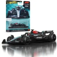 Mattel® Spielzeug-Auto Mattel JBM16 Hot Wheels Race Mercedes-Benz 2024 Livery Lewis Hamilton