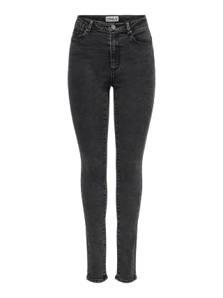 ONLY - ONLFOREVER HIGH HW SKINNY JOGG DNM BJBOX washed black - Gr. - 32