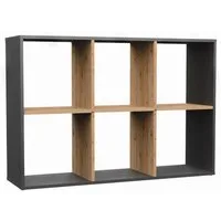 Selsey Standregal MALAX, Regal mit 4, 6 oder 8 Fächern – flexibel aufstellbar