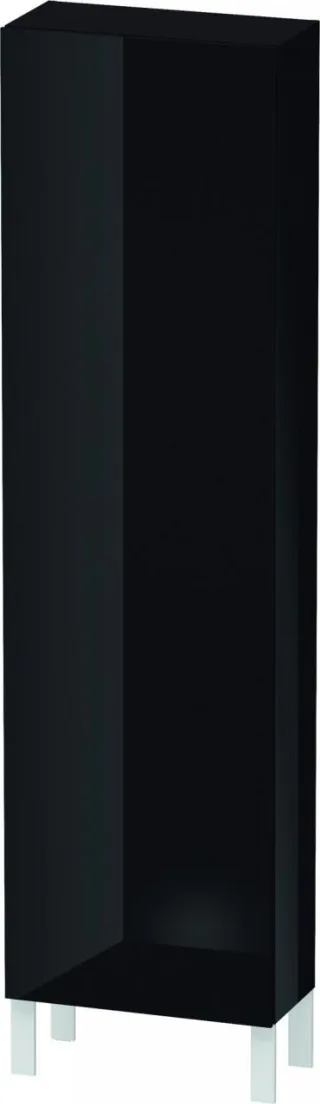 Duravit L-Cube Hochschrank Schwarz Hochglanz 500x243x1760 mm - LC1171L4040 LC1171L4040