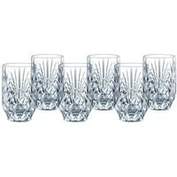 Nachtmann Cocktailglas Nachtmann Palais Saftbecher 265 ml 6er Set, Glas
