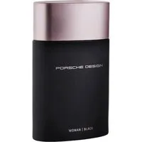 Porsche Eau de Parfum Porsche Design Woman Black Eau de Parfum Spray 100 ml, Charakterstarker amber-floraler Damenduft