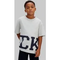 Calvin Klein Jeans T-Shirt Regular fit mit Rundhalsausschnitt für Kinder