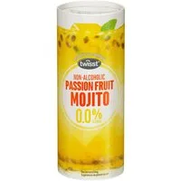 twisst Mixgetränk, Twisst Passion Fruit Mojito tropisch frisch ohne Alkohol 240ml