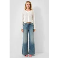 QS Weite Jeans Jeans-Hose CATIE Jeans Catie / Slim Fit / Mid Rise / Wide Leg