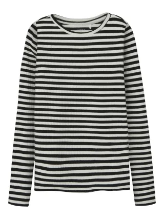 NAME IT - NKFSURAJA XSL LS TOP NOOS Black - Gr. - 140