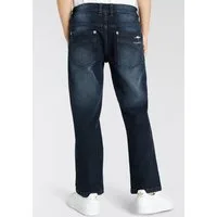 KangaROOS Straight-Jeans, regular fit mit geradem Beinverlauf bequeme Passform, gerades Bein, niedrige Leibhöhe