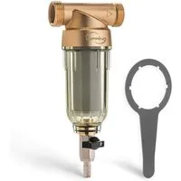iSpring Wasserfilter WSP50-E Rückspülbarer Sedimentfilter, 50µm, wiederverwendbar