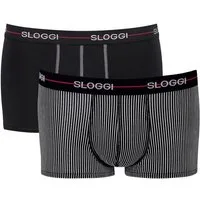sloggi Retro Boxer Blue Start (2-St) Retro-Boxer Retro-shorts unterhose