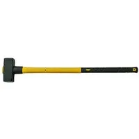PROREGAL® Hammer Stemmhammer 3kg Fiberglasstiel mit Gummigriff, Abbruchhammer