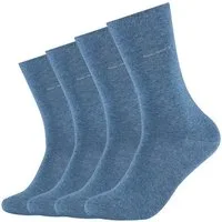 Camano Socken ca-soft (4 Paar) mit verstärktem Fersen- und Zehenbereich