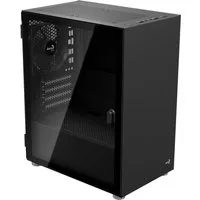 Aerocool PC-Gehäuse Aerocool CS-111-G-BK-v1, Tower-Gehäuse, (Tempered