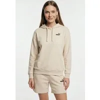 PUMA Trainingsanzug SHORT HOODED RELAXED SWEAT SUIT 7" TR OP (2-tlg), mit verstellbarer Kapuze, mit Seitennahttaschen, entspannte Passform