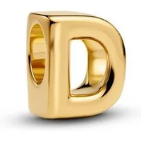 Pandora Charm-Einhänger Pandora Moments Buchstabe D Alphabet-Charm 763950C00
