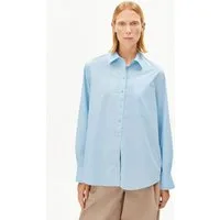 Armedangels Langarmbluse LOOSE POPLIN Bluse aus Bio-Baumwolle Loose Fit