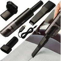 Casativo Akku-Handstaubsauger Profi Handstaubsauger 6000 Pa 120 W HEPA-Filter beutellos & USB, 120 W, beutellos, 20 min. Laufzeit, 2 Aufsätze, Staubbehälter 214 ml, 65–70 dB leise