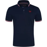 Rello & Reese Poloshirt RRTAOS Herren Kurzarm Polo-Hemd T-Shirt in Piqué-Qualität
