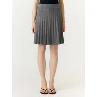 Y.A.S Strickrock YASELENA HW PLEATED SKIRT S. NOOS Viskosemischung
