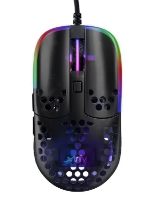 Cherry Xtrfy MZ1 | mz1-rgb-black-tp | Zy's Rail - Maus
