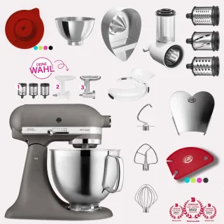 KitchenAid Artisan 4,8 Liter KSM185 Spar-Set mit Gemüseschneider &...