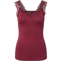 pieces Spitzentop PCBARBERA Viskosemischung