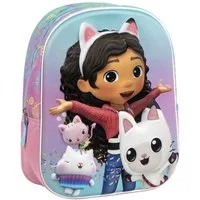 Cerda Kinderrucksack Gabby's Dollhouse 3D Kindergarten Rucksack Vorschule